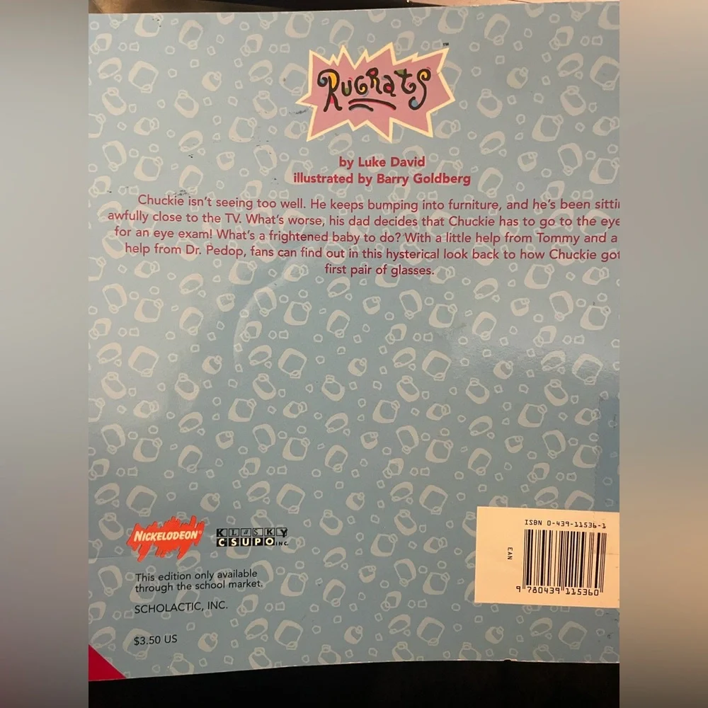 Chuckie Visits the Eye Doctor (Nickelodeon Rugrats) Paperback- *make offers* - Picture 3 of 5
